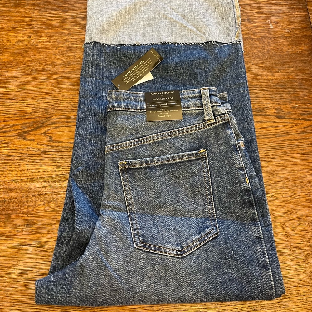 Banana Republic Wide Leg Crop